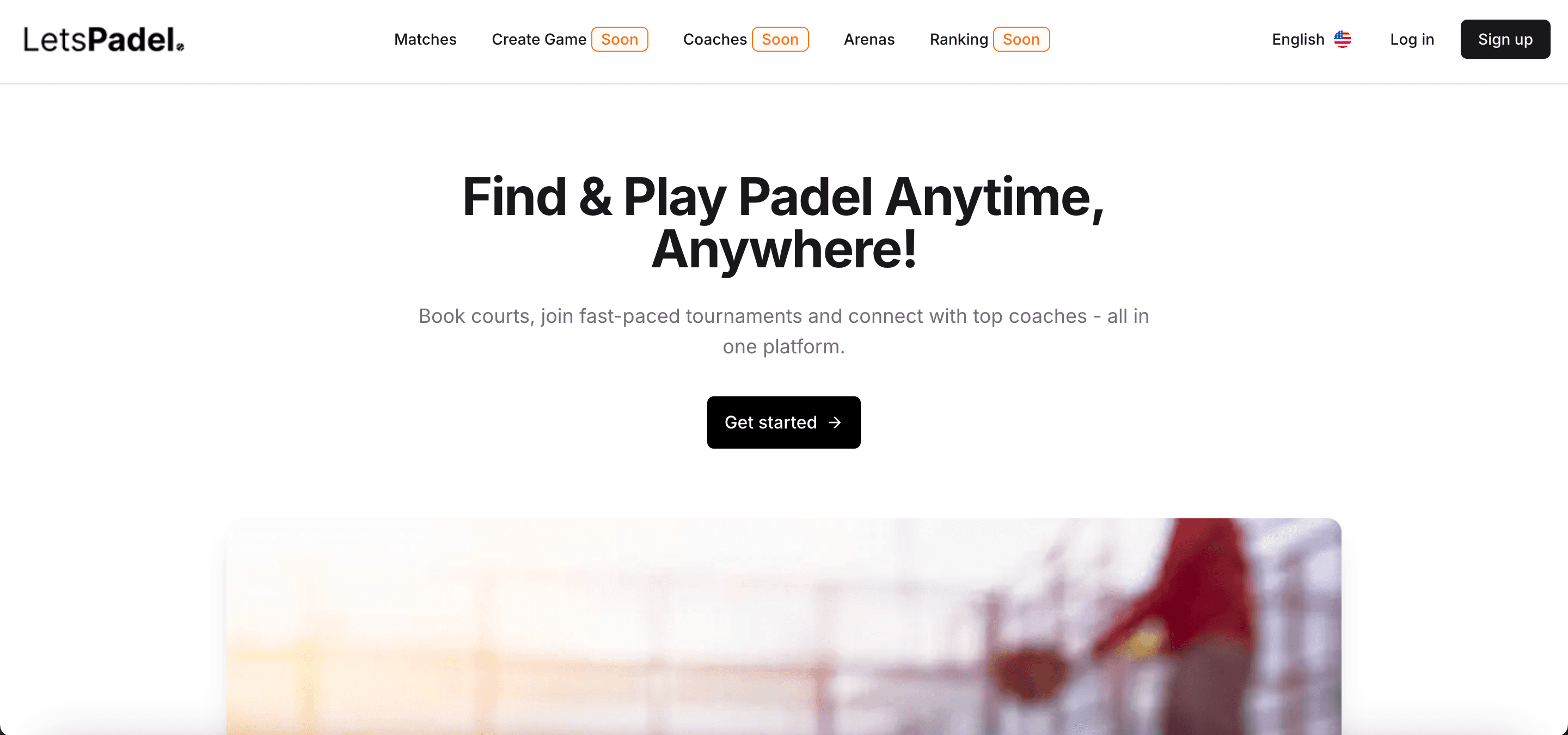 Lets Padel screenshot 1 of 1